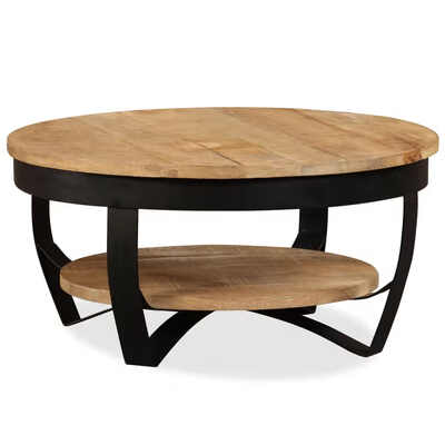 

Coffee Table Solid Rough Mango Wood 256"x126"