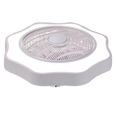 

Ceiling Fan with Lighting LED Light Stepless Dimming Adjustable Wind Speed Remote Control Without Battery Modern LED Ceiling Light