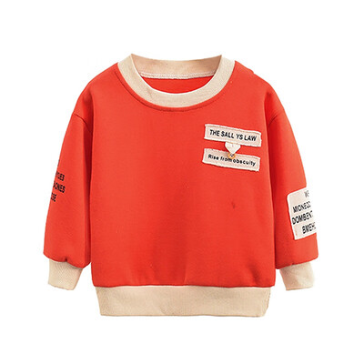 

Autumn Outerwear Kids Baby Boy Girl Letter Print Sweatshirts Long Sleeve Outerwear