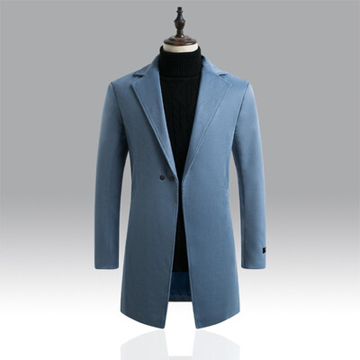 

Toponeto Mens New Winter Style Fashionable Warm Snowflake Windbreaker Coat Pure Coat