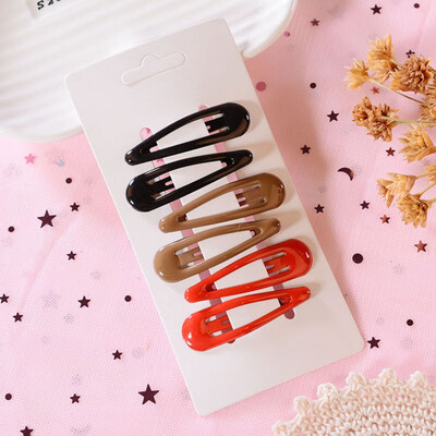 

Baby Gift Girls Hair Accessories For Girls 6Pcs Girls Hair Clips Colorful Hair Pin Children Hairpin Princess Hair Accessories