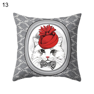 

Animal Dog Owl Rabbit Cat Gorilla Pillow Case Cushion Cover Sofa Bed Car Decor