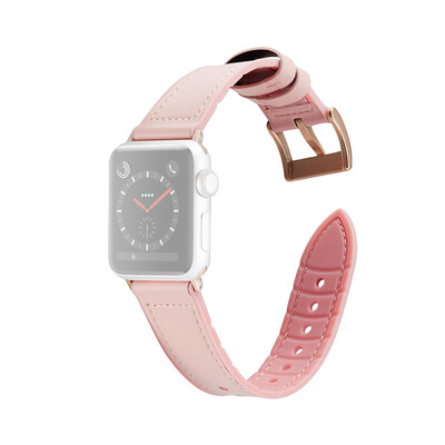 

〖Follure〗Leather Replacement Watch Wrist Strap Band For Apple iwatch Smart Watch 40mm