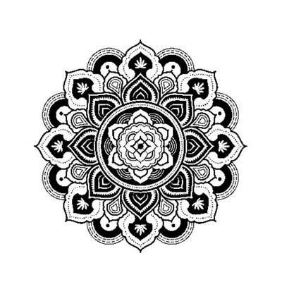

Home Decoration Painting Mandala Three-Dimensional Wall Sticker Living Room Bedroom Study Self-Adhesive Removable