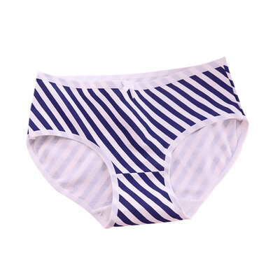 

Cotton Panties For Women Stripes Letters Print Women Underwear Mid-Rise Women Panties Briefs Sexy Panties Lingerie Underpants