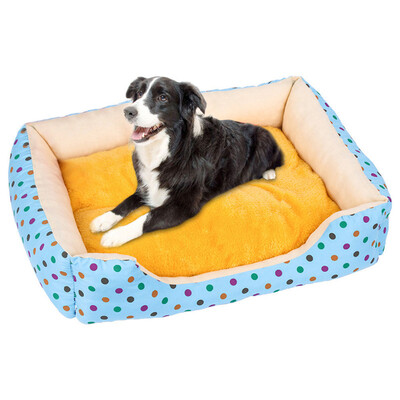 

Gobestart Soft Pet Dog Cat Bed Puppy Cushion House Pet Soft Warm Kennel Dog Mat Blanket