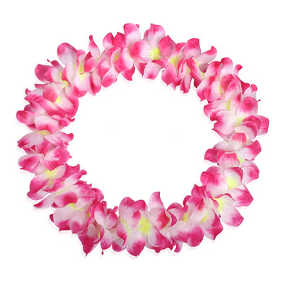 

Gobestart 1pcs Counts Tropical Hawaiian Luau Flower Lei Party Favors