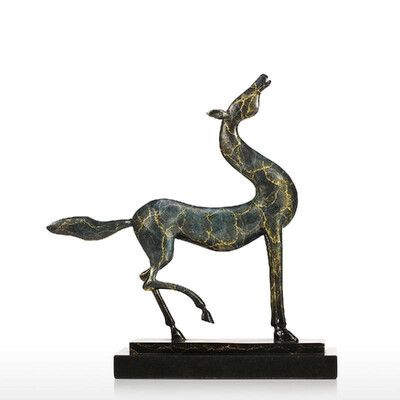 

Raising Head Horse Decor Statue Gifts Home Decoration Accents Modern Collectible Figurine Art Artist Designed Handmade Sculpture