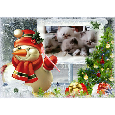 

DIY Diamond Painting Christmas Snowman 5D Diamond Embroidery Art paintings Picture Of Rhinestones Cross-Stitch Home Decor