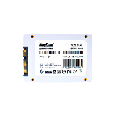 

KingSpec SATA III 30 25" 64GB MLC Digital SSD Solid State Drive for Computer PC Laptop Desktop