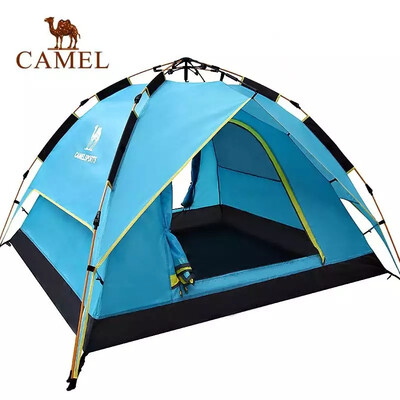 

CAMEL CROWN Fourth-Generation Automatic Hydraulic Tent for 2-3 Person Outdoor Windproof Rainproof Camping Beaching