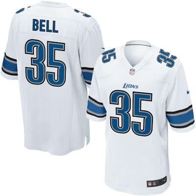 

Youth Football Jersey Detroit Lions Golden Tate White 2017 Game Jersey