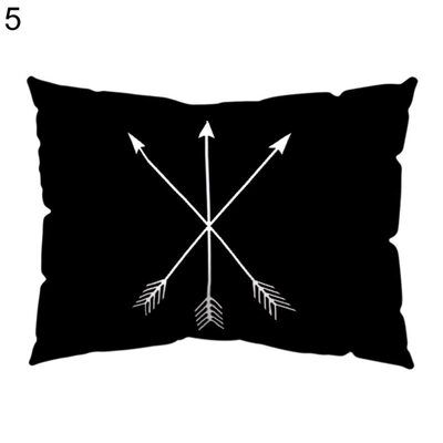 

Geometric Pattern Throw Pillow Case Cushion Cover Sofa Bed Car Cafe Office Decor