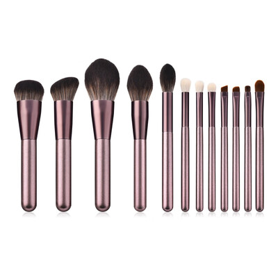 

12pcsset Beauty Makeup Brushes Wooden Foundation Cosmetic Eyebrow Eyeshadow Brush Makeup Brush Sets Tools Cosmetics Tool