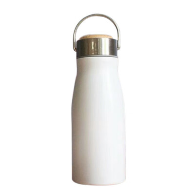 

Household Practical Stainless Steel Thermos Flask Outdoor Portable Sports Vacuum Water Bottle With Handle