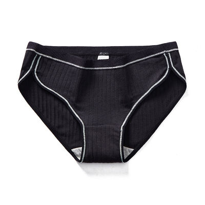 

Ins Wind Cotton Underwear Solid Color Sexy Breathable Cotton Low Waist Large Size Comfortable Ladies Briefs High Stretch Panty