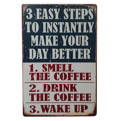 

Gobestart European And American Retro Metal Paintings Hanging Metal Poster