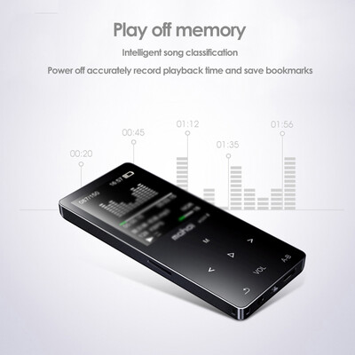 

Mahdi M320 MP3 Player BT Metal Sport Mini Portable Audio 4G8G Music Player