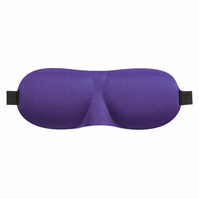 

Simple 3D Eye Mask Solid Color Sleeping Eye Patch Soft Comfortable Eye Cover For Travel