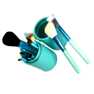 

PU Leather Cosmetic Brushes Pen Holder Storage Empty Makeup Brush Organizer Rangement Maquillage Tools