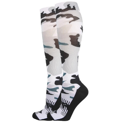 

Sports Pressure Socks Men Women Compression Socks Elastic Breathable High Knee Socks