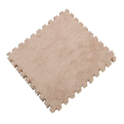 

9pcs Square Foam Stitching Carpet Baby Crawling Mat Child Creeper Pad Velveteen For Kitchen Home Skins Carpet