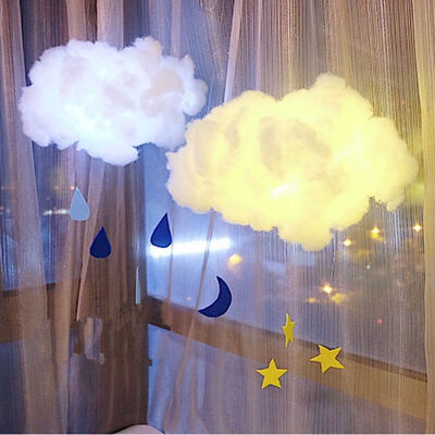 

Romantic DIY Cloud Light White BatteryUSB Box Christmas Decoration for Home Hanging Cloud Led Light