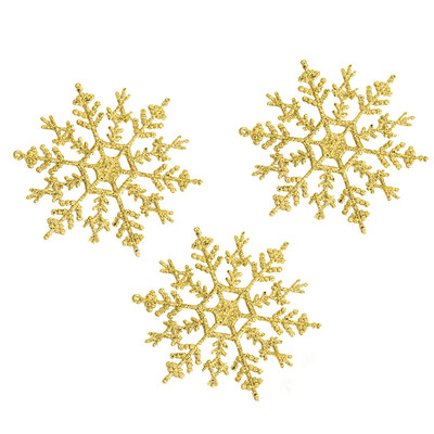 

Gobestart Snowflake Glitter Christmas Xmas Hanging Tree Frozen Decorations