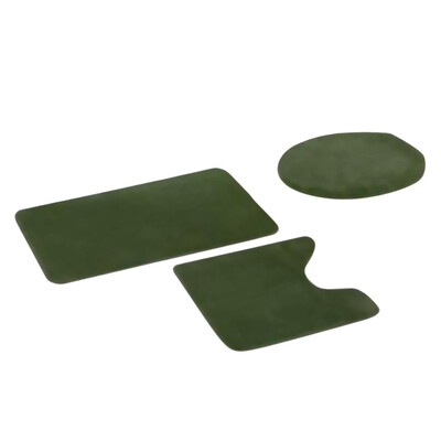 

Gobestart 3pcs Non-Slip Fish Scale Bath Mat Bathroom Kitchen Carpet Doormats Decor