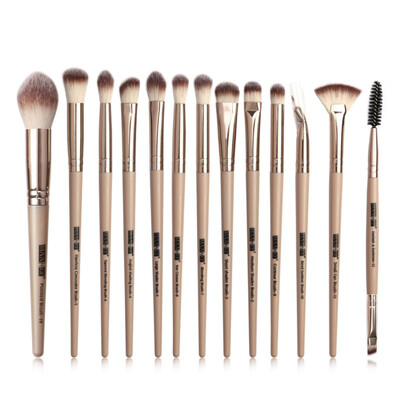 

13pcs Loose Powder Eyelash Eyeshadow Eyebrow Brush Lip Brush Cosmetic Brush Kit Eye Makeup Brush Set