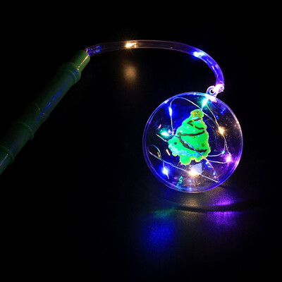 

Tailored Flashing Clear BoBo Ball LED Light Flexible Lamp Xmas Party Decor Children Toys