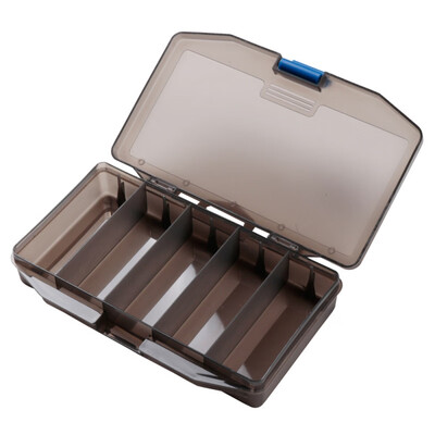 

Fishing Tackle Box Storage Case 5 Compartments Fly Fishing Lure Spoon Hook Bait Tackle Container Fishing Accessories Tools