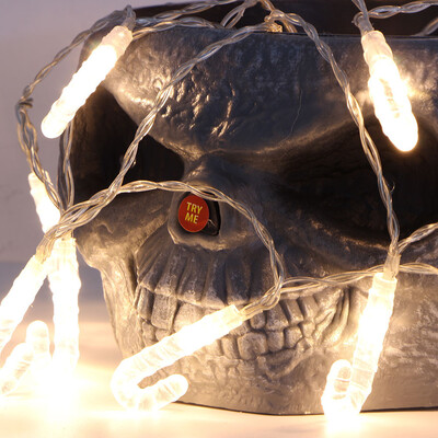 

Tailored LED String Light Outdoor Fairy Transparent Crutch Lawn Christmas Party Lamp Bulb
