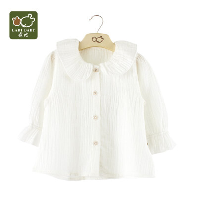 

LABI BABY Holiday Lace Collar Fully Open Shirt LRABD11901