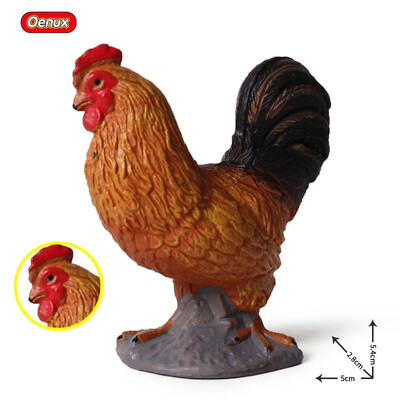 

Oenux Realistic Farmers Model Simulation Breeder Feed Shepherd Figurines Dog Animal Figurine Miniature Cute Toys For Children