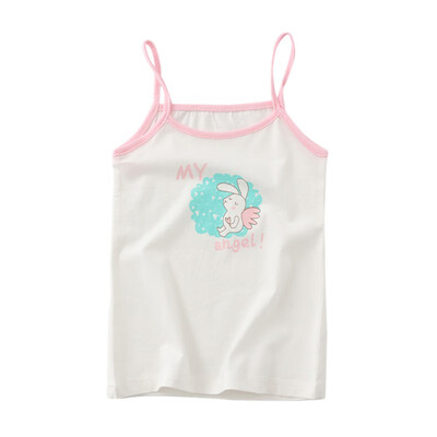 

Summer Children Girls Vest Camisole Kids Sleeveless Shirts Waistcoat Baby Singlet Girls Undershirts Teenager Tank