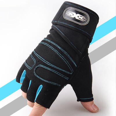 

New Sports Outdoor Half Finger Wrist Fitness Non-slip Shockproof Gloves