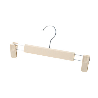 

Multifunctional Plastic Pants Clip Trouser Storage With 2 Clip Clothes Hanger