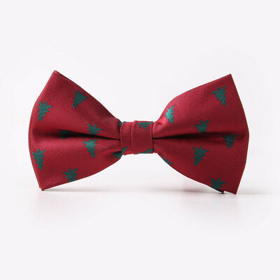 

Christmas Mens Bowtie Necktie Bow Tie Adjustable Lovely Festival Novelty Gift