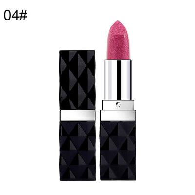

HANDAIYAN Metallic Glitter Lipstick Matte Moisturizing Long Lasting Lip Cream