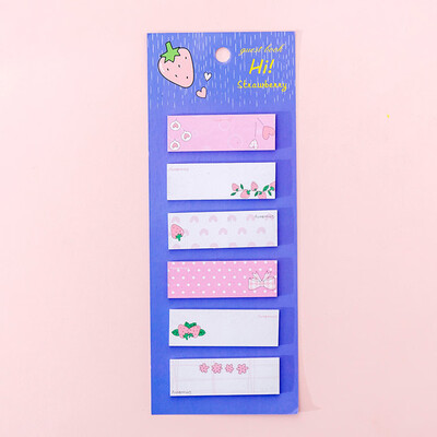 

120 Pages\Set Cute Kawaii Memo Pad Plaids And Lines Note Sticky Paper Stationery Planner Stickers Notepads Office School Supplies