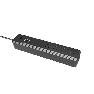 

Power Strip with 24A 3 Ports USB Charger Adapters Travel Fast Charging Wall Outlets Desktop Sockets