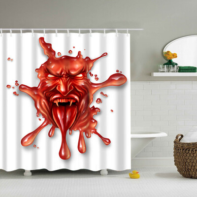 

Gobestart Fashion Happy Halloween Waterproof Polyester Fabric Shower Curtain 66 x 72inch