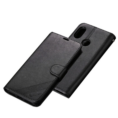 

MOONCASE Millet Red Rice Note 6 Pro Yazun Shi TPU Wallet - Black