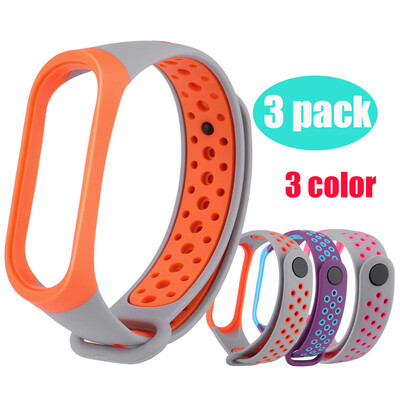 

〖Follure〗Replacement Ventilate Sport Soft Wristband Wrist Strap For Xiaomi Mi Band 4