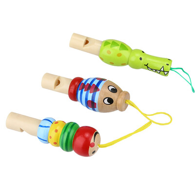 

YIWULAColorful Wooden Trumpet Bugle Educational Toy Gift For Kids Early Education
