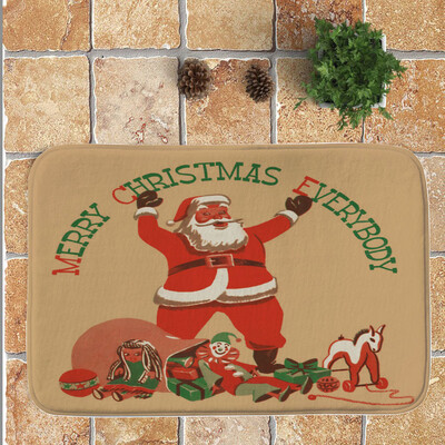 

Tailored Merry Christmas Welcome Doormats Indoor Home Carpets Decor 40x60CM