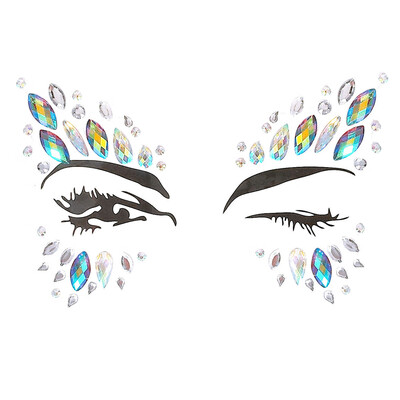 

〖Follure〗Face Gems Adhesive Glitter Jewel Wedding Festival Rave Party Body Make Up