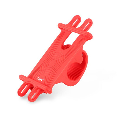 

TOPK Bike Phone Holder for iPhone xs max xr 8 7 Universal Adjustable Silicone Bicycle Handlebar Stand for Samsung Xiaomi Huawei