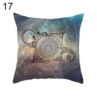 

Mandala Flower Pattern Throw Pillow Case Cushion Cover Home Office Sofa Decor